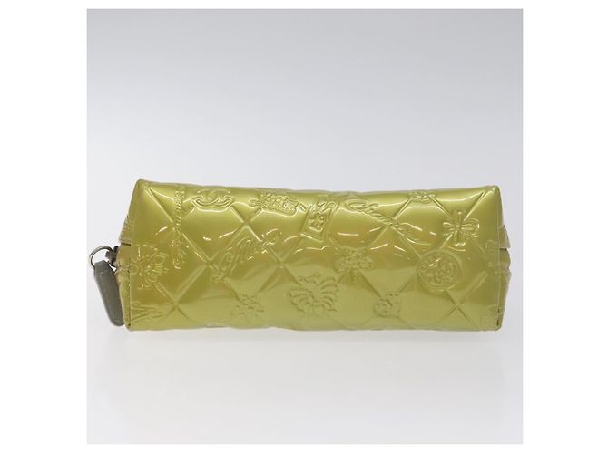 Pochette CHANEL Smalto Argento CC Auth bs26759 - vista 6