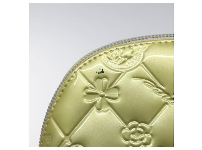 Pochette CHANEL Smalto Argento CC Auth bs26759 - vista 8