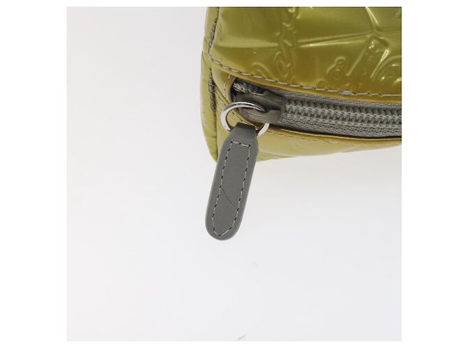 Pochette CHANEL Smalto Argento CC Auth bs26759 - vista 9