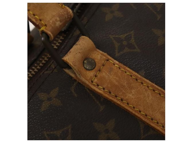 LOUIS VUITTON Monogram Keepall Bandouliere 55 Borsa Boston M41414 LV Auth bs26511 Monogramma - vista 18