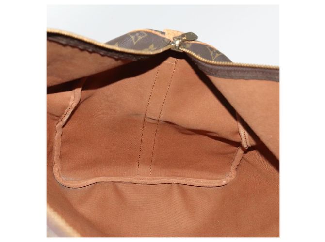 LOUIS VUITTON Monogram Keepall Bandouliere 55 Borsa Boston M41414 LV Auth bs26511 Monogramma - vista 21