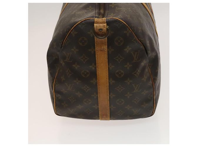 LOUIS VUITTON Monogram Keepall Bandouliere 55 Borsa Boston M41414 LV Auth bs26511 Monogramma - vista 3
