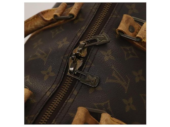 LOUIS VUITTON Monogram Keepall Bandouliere 55 Borsa Boston M41414 LV Auth bs26511 Monogramma - vista 9