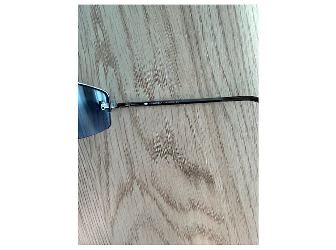 Gafas de sol Chanel de acetato azul - vista 10