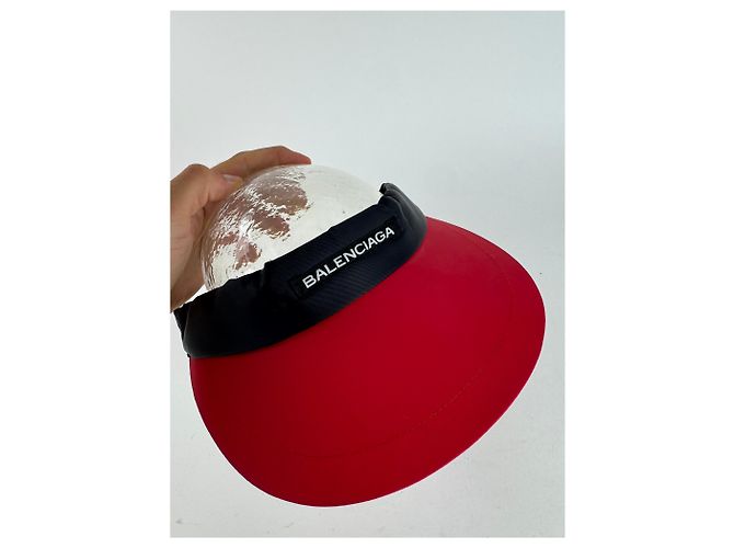 Balenciaga Vintage Suncape Rosso Nero - vista 12