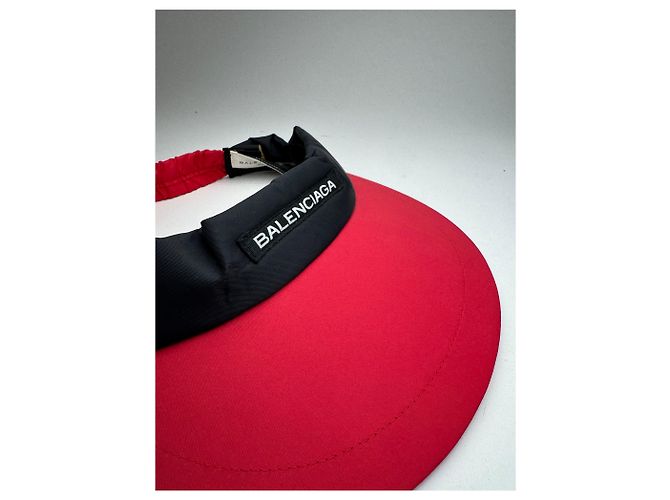 Balenciaga Vintage Suncape Rosso Nero - vista 14
