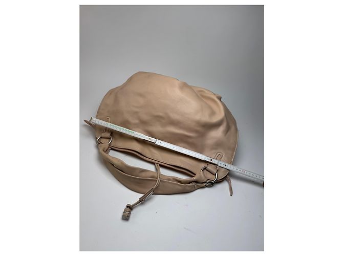 Céline Bolsa de couro vintage Celine grande rosa - vista 13