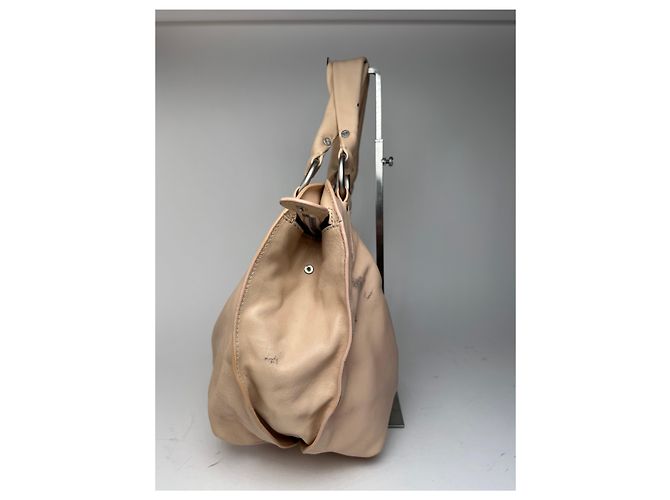 Céline Bolsa de couro vintage Celine grande rosa - vista 7
