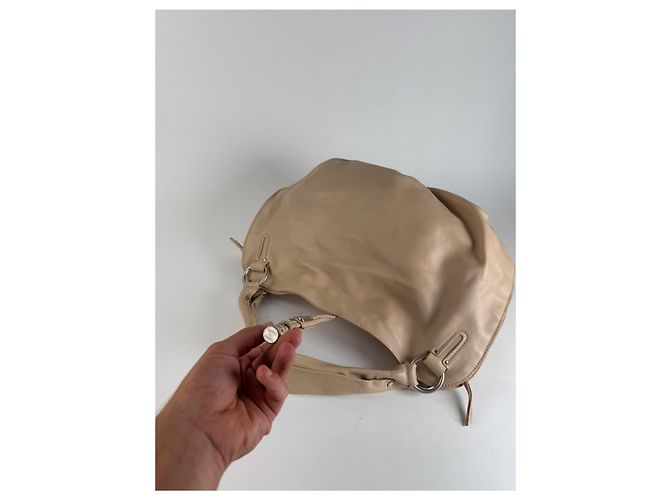Céline Bolsa de couro vintage Celine grande rosa - vista 9