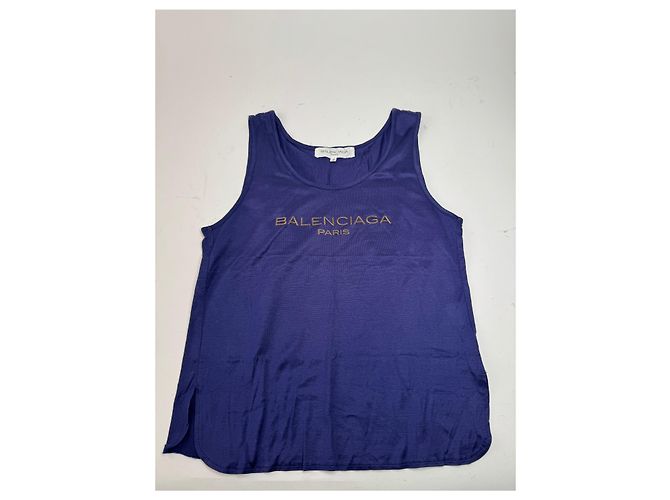 Vintage Balenciaga Canvas Lila M - Ansicht 10
