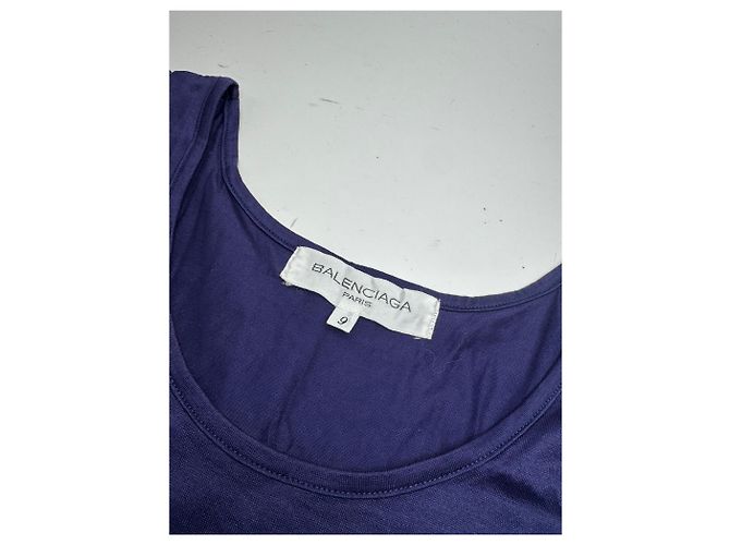 Vintage Balenciaga Canvas Lila M - Ansicht 4