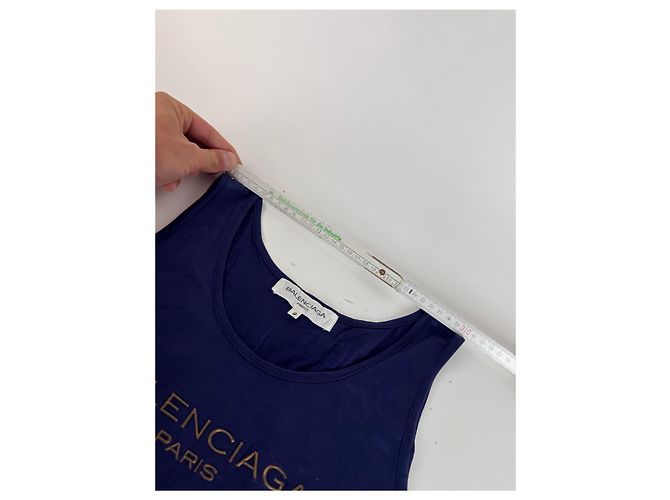 Vintage Balenciaga Canvas Lila M - Ansicht 7