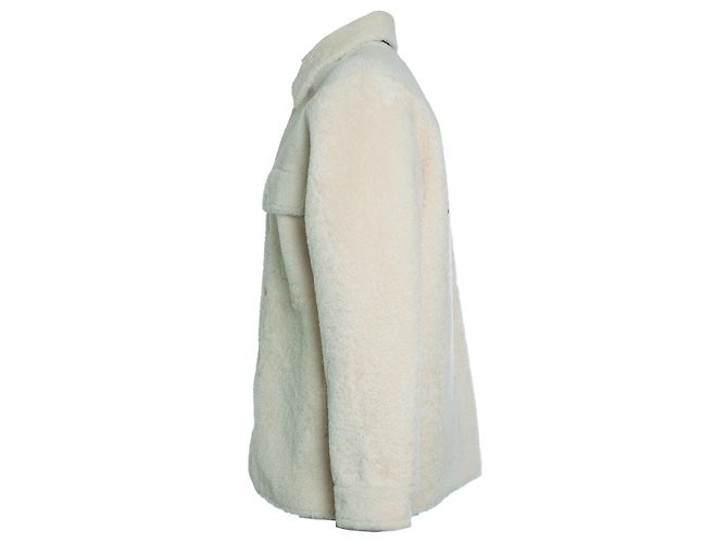 Shearling-Jacke mit Amiri-Logo-Print - Ansicht 3