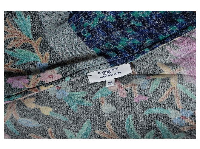 Pierre Louis Mascia, bata de baño de terciopelo con estampado floral - vista 6