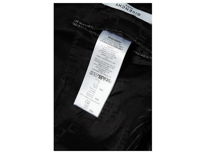 Blazer logo de jacquard Lurex Givenchy Negro - vista 8