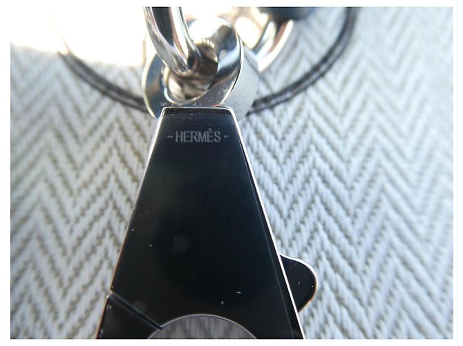 Hermès Kelly gray-blue shoulder bag, new with its dustbag, length 89 cm Grey - view 5