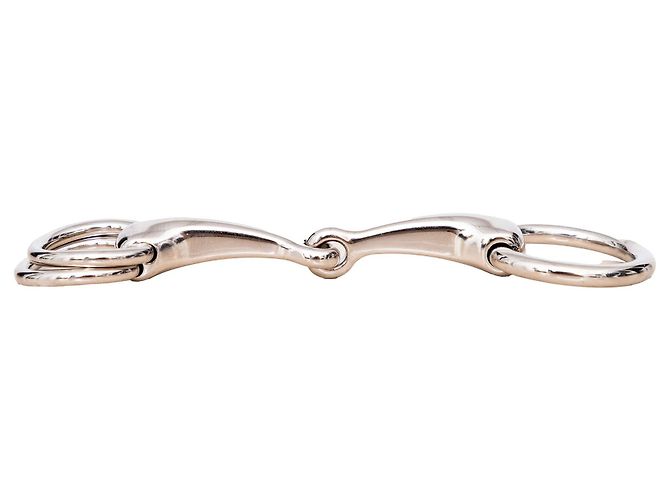 Ring Hermès Ferma Carré 90 Mors Silber - Ansicht 3