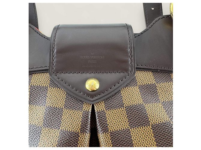 Louis Vuitton Sistina PM Damier Marrone - vista 12