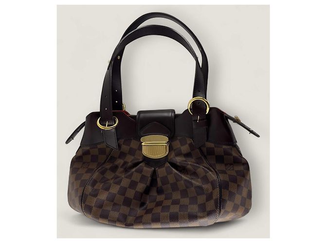 Louis Vuitton Sistina PM Damier Marrone - vista 13