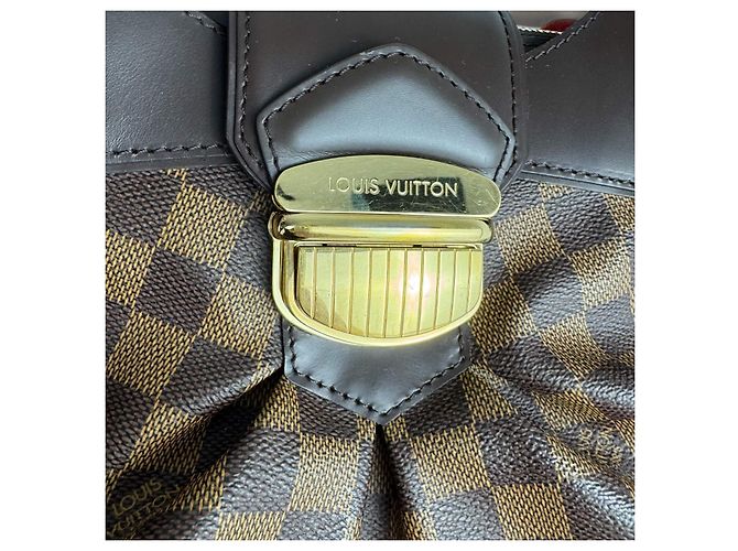 Louis Vuitton Sistina PM Damier Marrone - vista 14