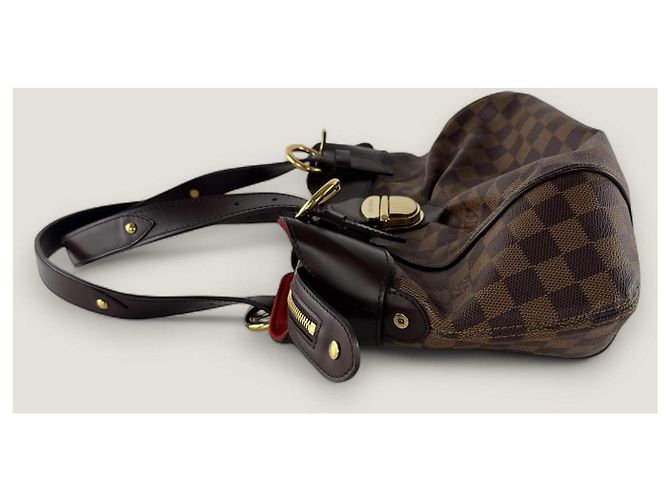 Louis Vuitton Sistina PM Damier Marrone - vista 16