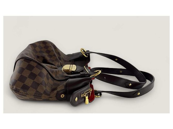 Louis Vuitton Sistina PM Damier Marrone - vista 17