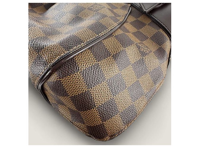 Louis Vuitton Sistina PM Damier Marrone - vista 7