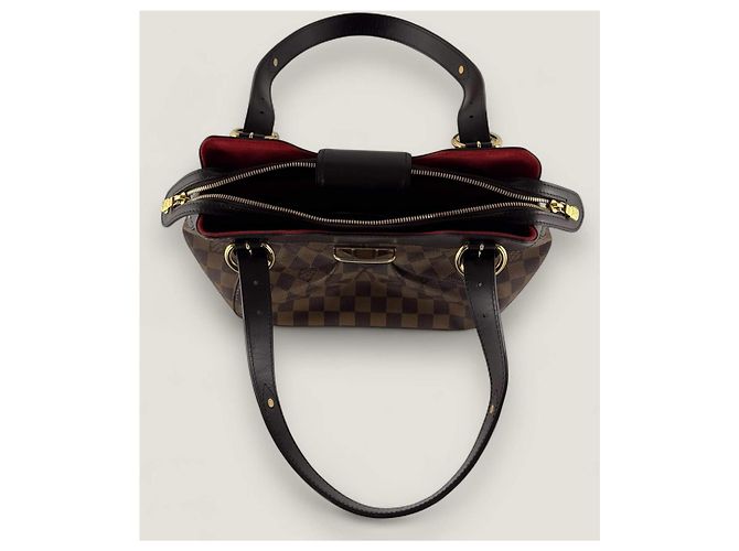 Louis Vuitton Sistina PM Damier Marrone - vista 9