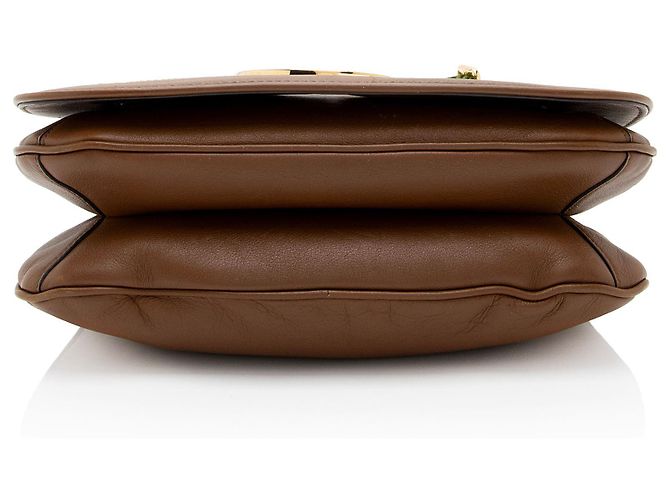Borsa a spalla media Blondie in pelle Gucci Marrone - vista 4