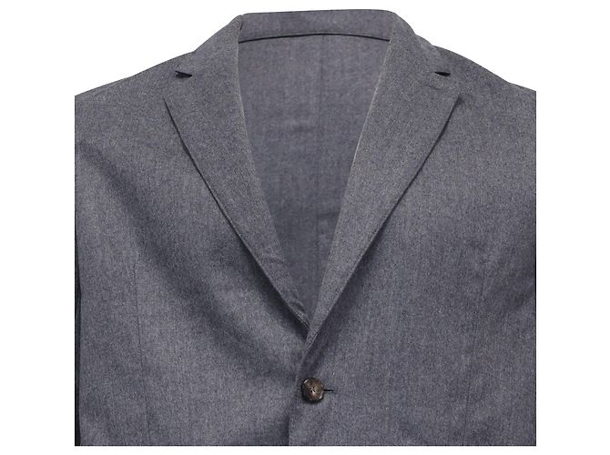Grau Wollblazer mit Kontrasttasche Kenzo Expedition Mehrfarben - Ansicht 2