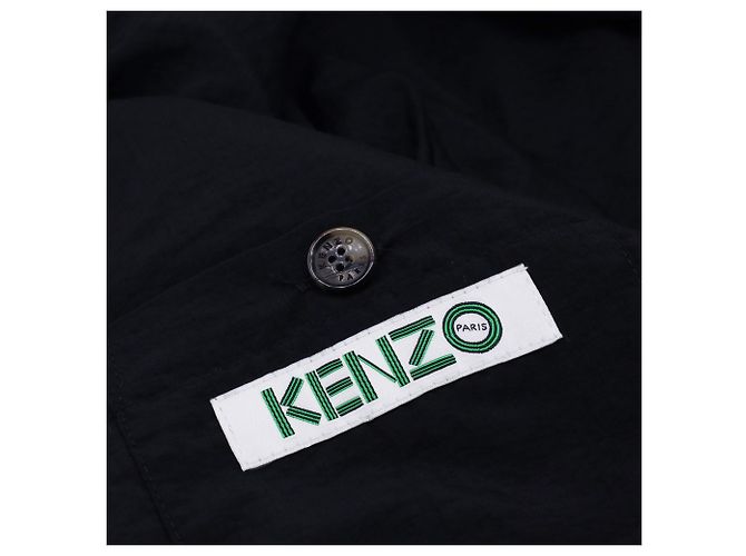 Grau Wollblazer mit Kontrasttasche Kenzo Expedition Mehrfarben - Ansicht 8