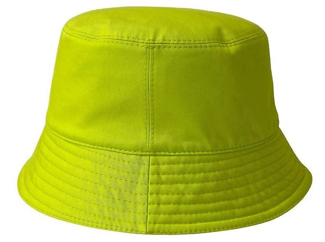 Cappello bucket reversibile Monogram in cotone Louis Vuitton Bianco - vista 4