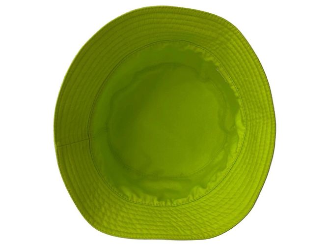 Cappello bucket reversibile Monogram in cotone Louis Vuitton Bianco - vista 7