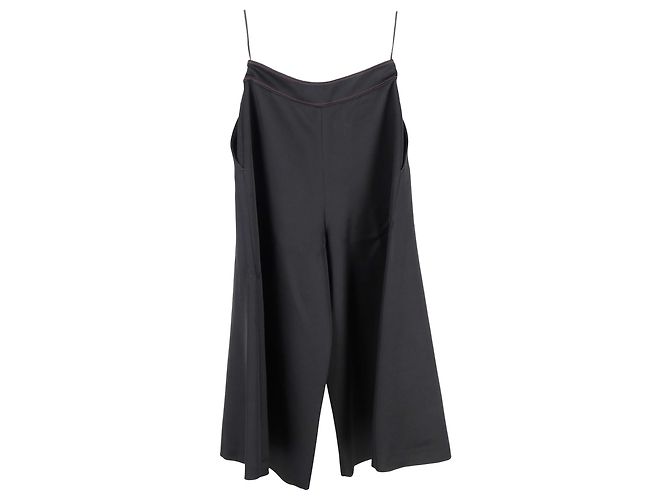 Temperley London Culottes aus schwarzem Polyester - Ansicht 2
