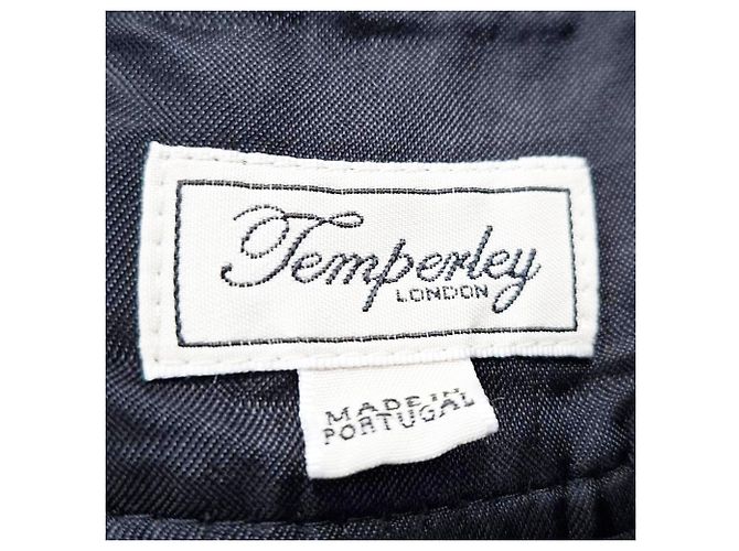 Temperley London Culottes aus schwarzem Polyester - Ansicht 3
