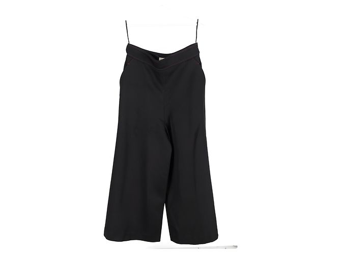 Temperley London Culottes aus schwarzem Polyester - Ansicht 4