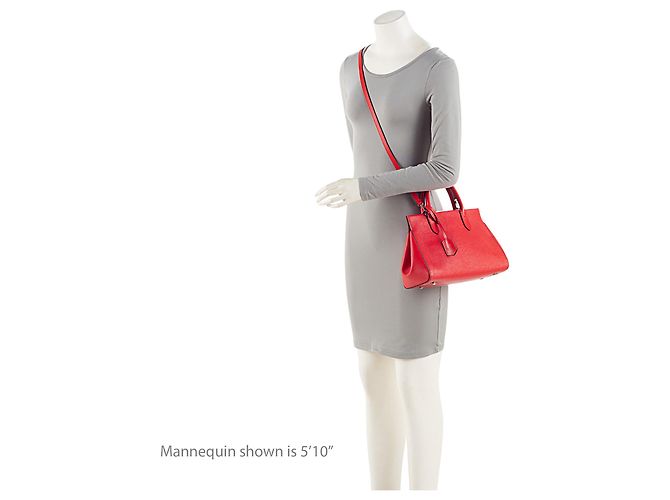 Louis Vuitton Epi Leather Marly BB Satchel Red - view 5