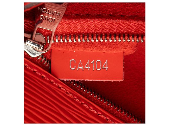 Louis Vuitton Epi Leather Marly BB Satchel Red - view 6
