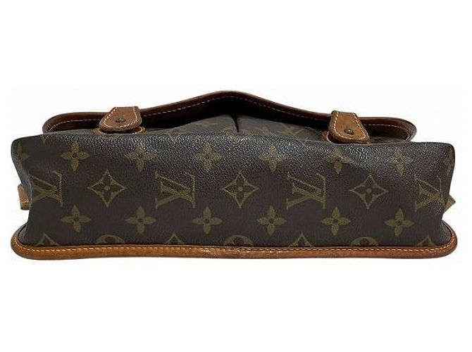 Gibeciere Borsa a Spalla Gibecière Monogram Louis Vuitton Marrone - vista 3
