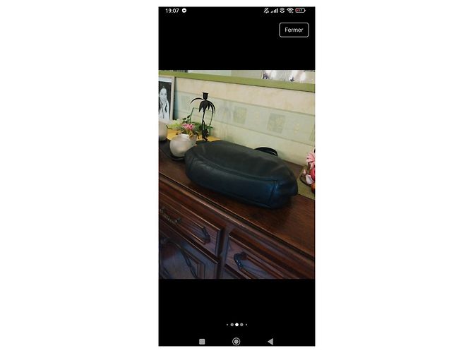Borsa Tote Lillie Grande Nera in Pelle Michael Kors Nero - vista 10