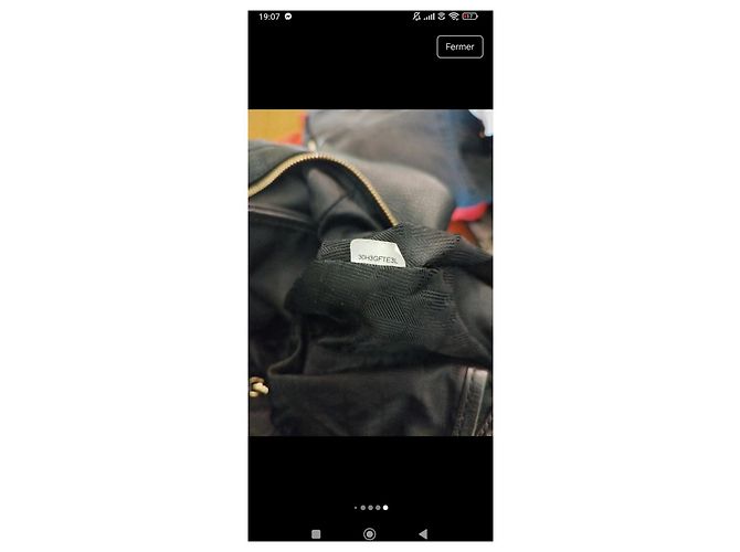 Borsa Tote Lillie Grande Nera in Pelle Michael Kors Nero - vista 3