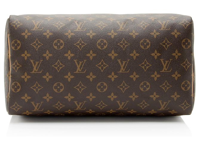 Speedy 35 Handtasche aus Monogram Canvas von Louis Vuitton Braun - Ansicht 4