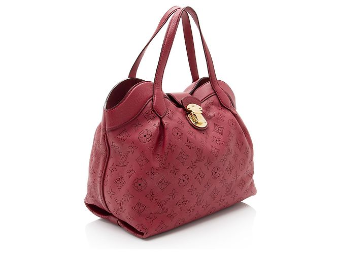 Louis Vuitton Mahina Leder Cirrus PM Handtasche Rot - Ansicht 2