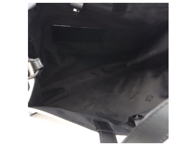 Bolsa tote de lona bordada em couro Alexander McQueen N/S - vista 3