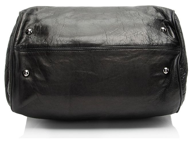 Gabrielle Chanel Kalbsleder Perfect Day Große Einkaufstasche Schwarz - Ansicht 4