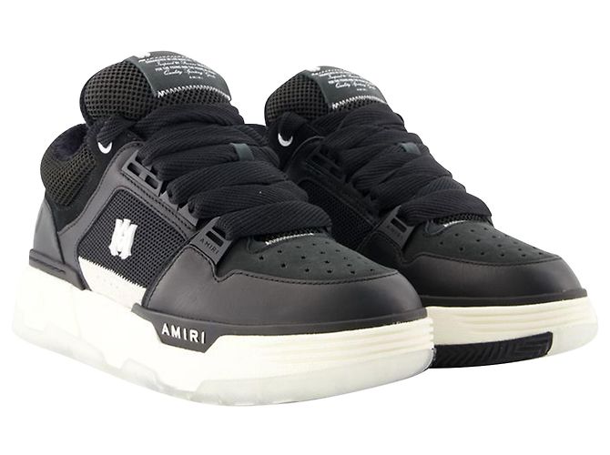 Sneakers Ma-1 - Amiri - Pelle - Nero - vista 2