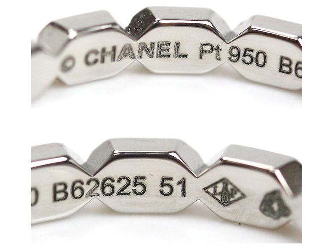 Chanel Première Promesse Pt950 Platin-Diamantring Größe 51 Silber Metallisch - Ansicht 5