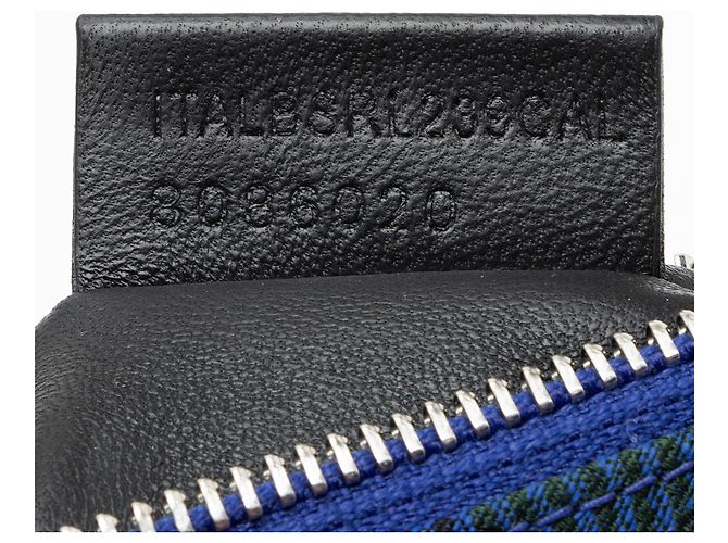Borsa a spalla mini Burberry Check Shield Blu - vista 6