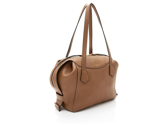 Tory Burch Leder Perry Medium Satchel Braun - Ansicht 2