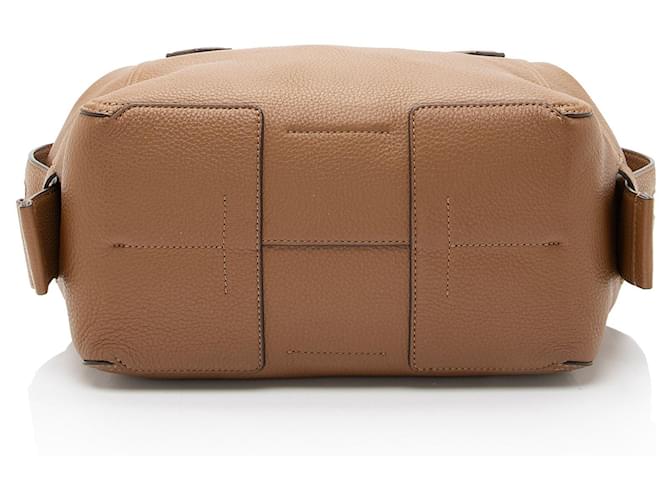 Tory Burch Leder Perry Medium Satchel Braun - Ansicht 4